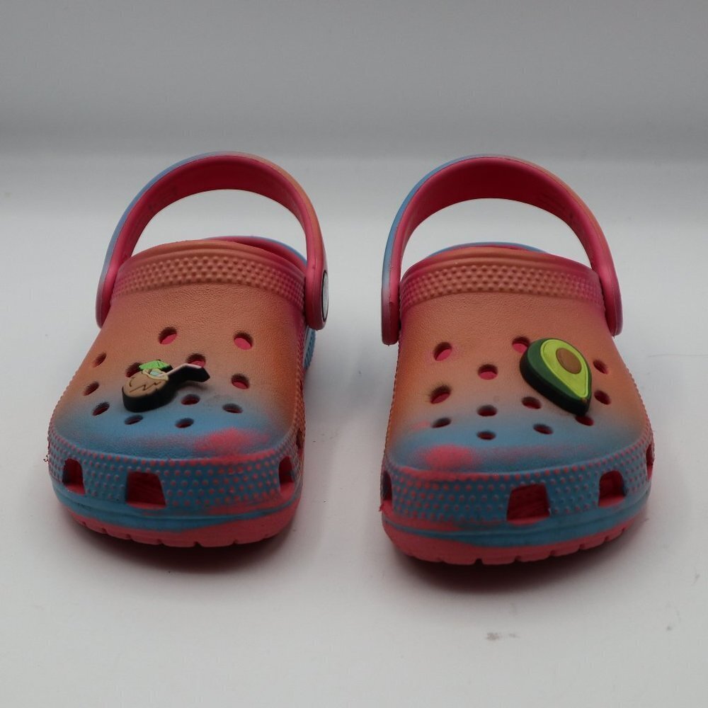 Kid's Red Blue Sandals Size C8 Gently Used